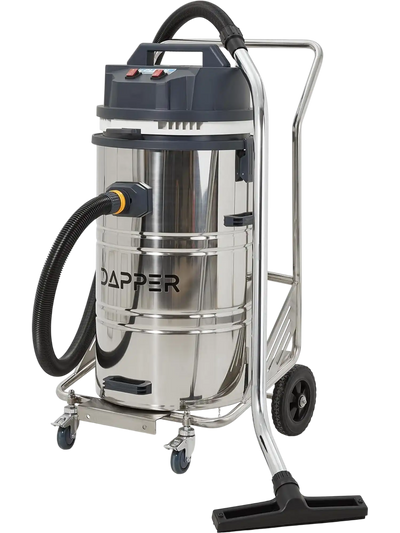 Dapper Supply Wet/Dry Vacuum Heavy Duty 21 Gal. 222 CFM 120V with Attachments New