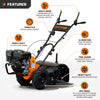 DK2 Power V2 Series Rotary Tiller — 19in., 7 HP, 212cc, OHV Engine, Model# OPR197-V2