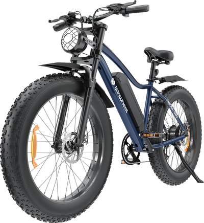 isinwheel M10 Plus Electric Bike 750W Motor 48V Battery 65 Mile Range 28 MPH New