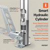 Super Handy GUO147 Drum Lift Manual Hydraulic for 55 Gal. Drums 550 Lbs Capacity New