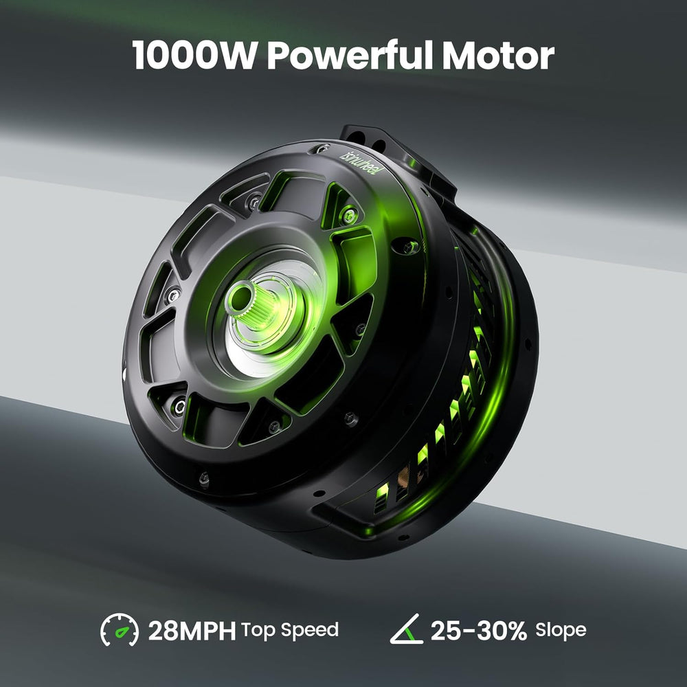 isinwheel Z1 Electric Scooter 1000W 28 MPH 30 Mile Range 48V New