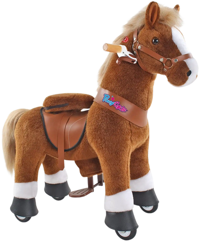 PonyCycle Ux324 Ride On Horse Brown Small New