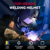 ARCCAPTAIN CozyCraft X200 welding helmet - top-grade welding helmet in use graphic