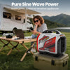 Maxpeedingrods 1800W/2400W Inverter Generator Gas Low THD CO Alert Bluetooth App MXR2400GT-US New