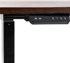 Super Handy GUT149 Standing Desk with Wireless Charging 3 Memory Presets 48'' x 30'' Adjustable Height up to 49'' Rustic Wood New