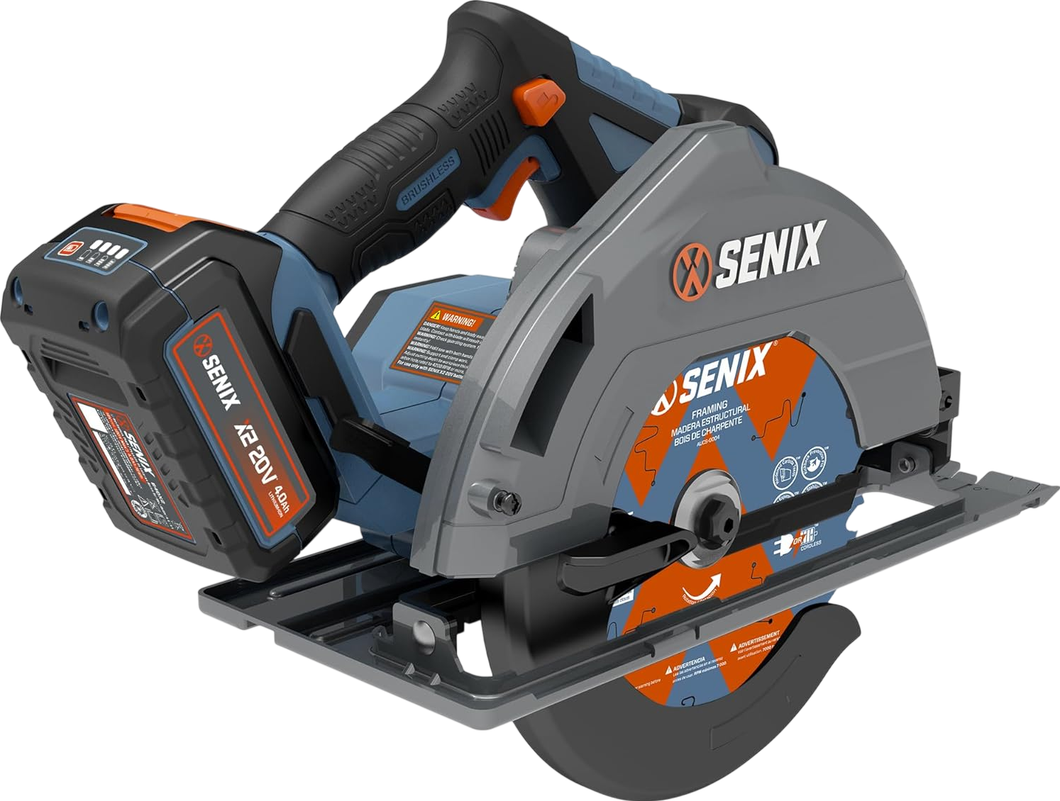 Senix 20V Max Circular Saw 7-1/4