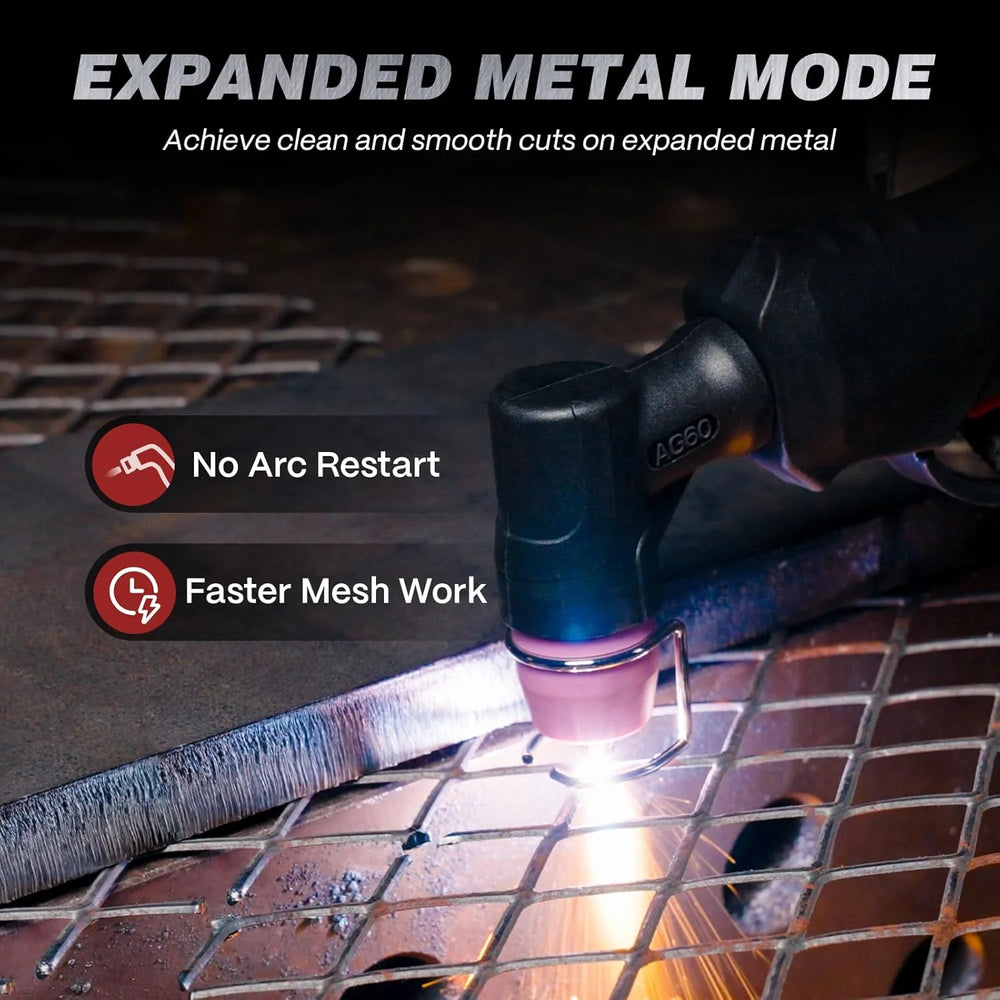 Arccaptain CUT60 HF Plasma Cutter Non-Touch Pilot Arc 60A Dual Voltage 110/220V New