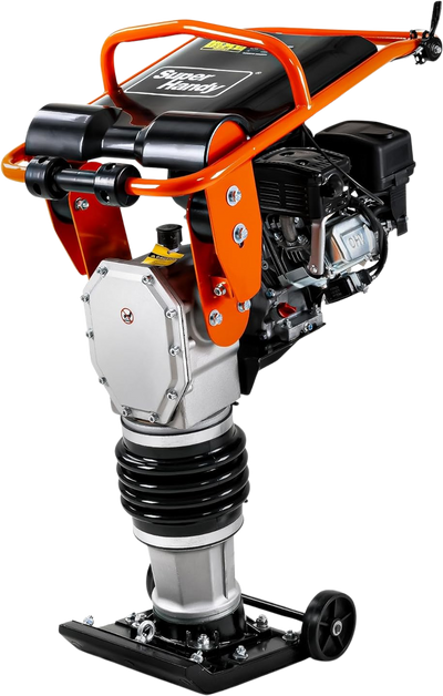 Super Handy GUO117 Jumping Jack Tamping Rammer Pro 7HP 209CC Engine 3500 Lbs Impact Force New