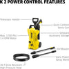 Karcher K2 Power Control Electric Pressure Washer 1700 PSI 1.4 GPM with 2 Lances New