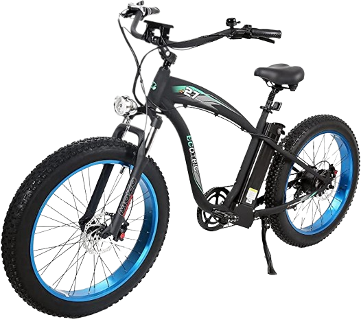 Ecotric Hammer E-Bike 48V 13AH 750W 20 MPH Fat Tire Beach Snow Bike New