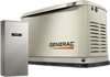 Generac 7210 Guardian 24kW Standby Generator WiFi w/ 200 Amp Automatic Transfer Switch Scratch & Dent