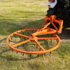 72" Arena Spin Harrow Groomer with 35 Tines Cat.1 3 Point Hitch Grooming Attachment,  AHG72