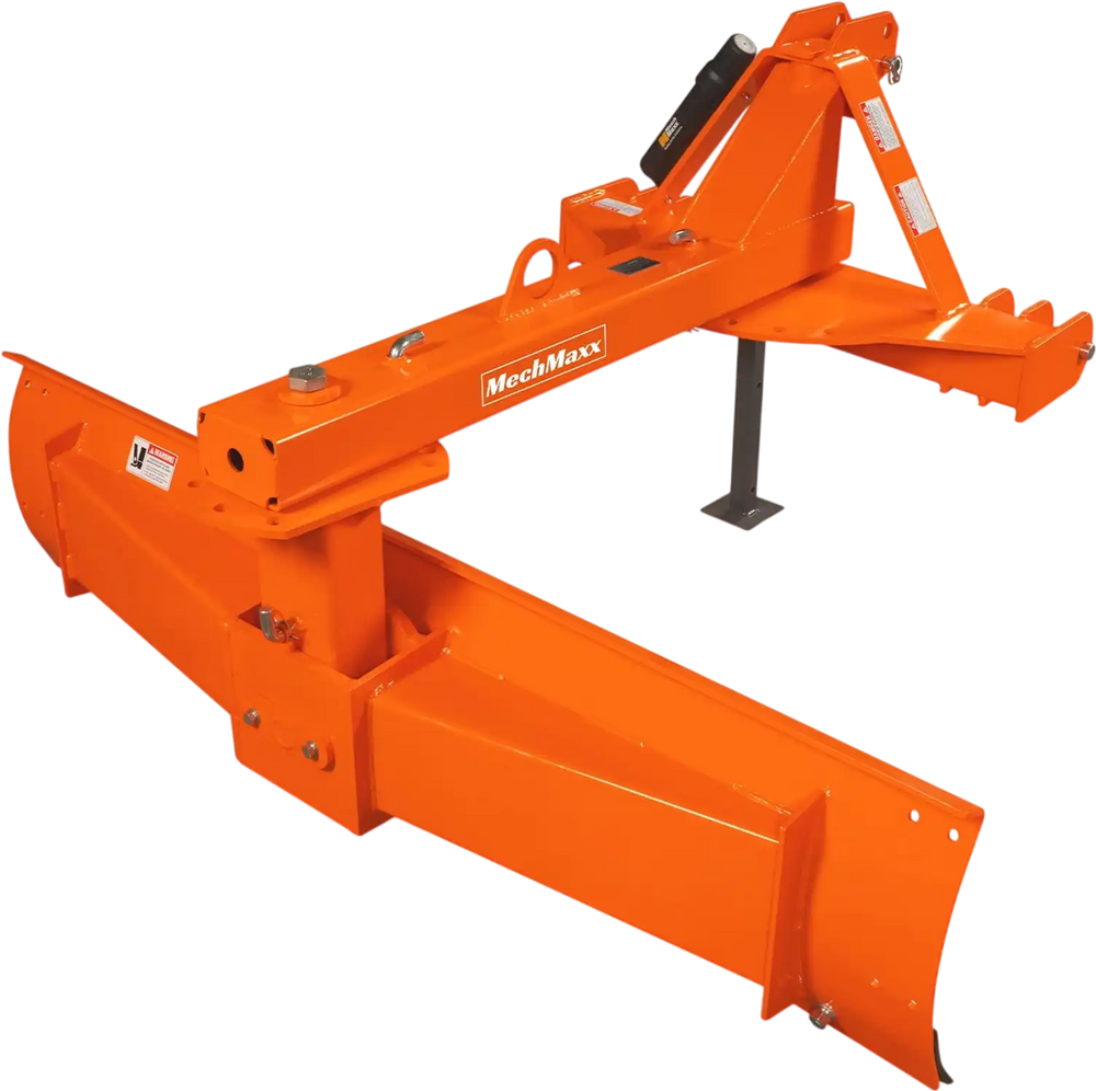 72" Heavy Duty 6-Way Rear Blade 3 Point Hitch Tractor Attachment,  RB72SE