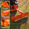 72" Heavy Duty 6-Way Rear Blade 3 Point Hitch Tractor Attachment,  RB72SE