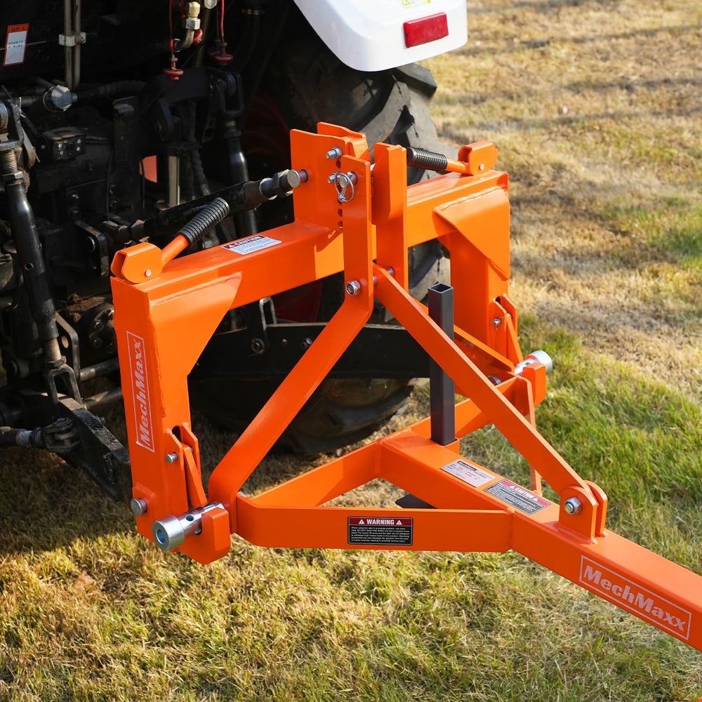 84" Landscape Rake with 42 Tines 3 Point Hitch Tractor Attachment,  LR84