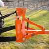 72" Landscape Rake with 36 Tines 3 Point Hitch Tractor Attachment,  LR72