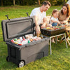 75 Quart Portable Hard Cooler with 6-Day Ice Retention and Wheels-Gray - Gallery View 1 of 10