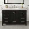 Eviva Aberdeen 48" Bathroom Vanity Single Sink Undermount Carrara Quartz Countertop New