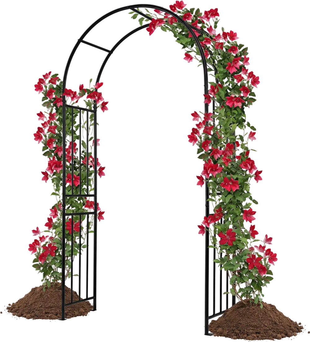 7.2 Feet Garden Decoration Climbing Plants Arch