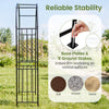7.2 Feet Garden Decoration Climbing Plants Arch - Gallery View 8 of 10