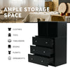 3 Drawer Dresser with Cubbies Storage Chest for Bedroom Living Room - Gallery View 9 of 12