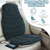 Ergonomic seat cushion massager with heat, 6 vibration motors, and plush cover for ultimate comfort at home or in the.