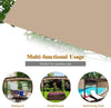 Outdoor canopy shade cover made of durable polyester, measuring 17x7 feet, perfect for pergolas and outdoor use.