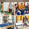 10-in-1 multi combo game table set featuring foosball, table tennis, and more, perfect for family fun in various.