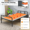 Massage bed warmer heating pad with 5 heat settings, 71 x 31 inches, featuring fast heating and overheat protection.