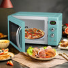 0.9 Cu.ft Retro Countertop Compact Microwave Oven-Green - Gallery View 1 of 10