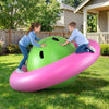 7.5 Foot Giant Inflatable Dome Rocker Bouncer with 6 Built-in Handles for Kids-Pink - Gallery View 1 of 10