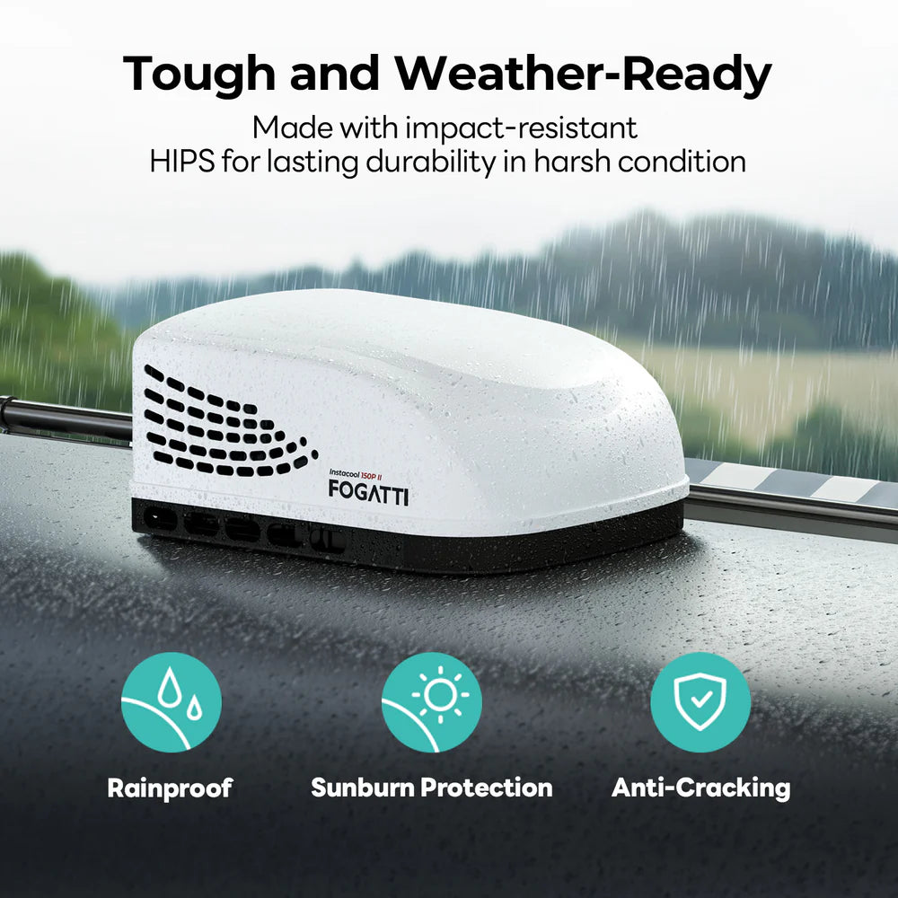 Fogatti InstaCool 150P II RV Rooftop Air Conditioner Heat & Cool Non-Ducted 15,000 BTU 115V New