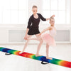 9 FT Folding Gymnastics Balance Beam with Anti-slip Base and Pine Wood Frame-Rainbow - Gallery View 1 of 10