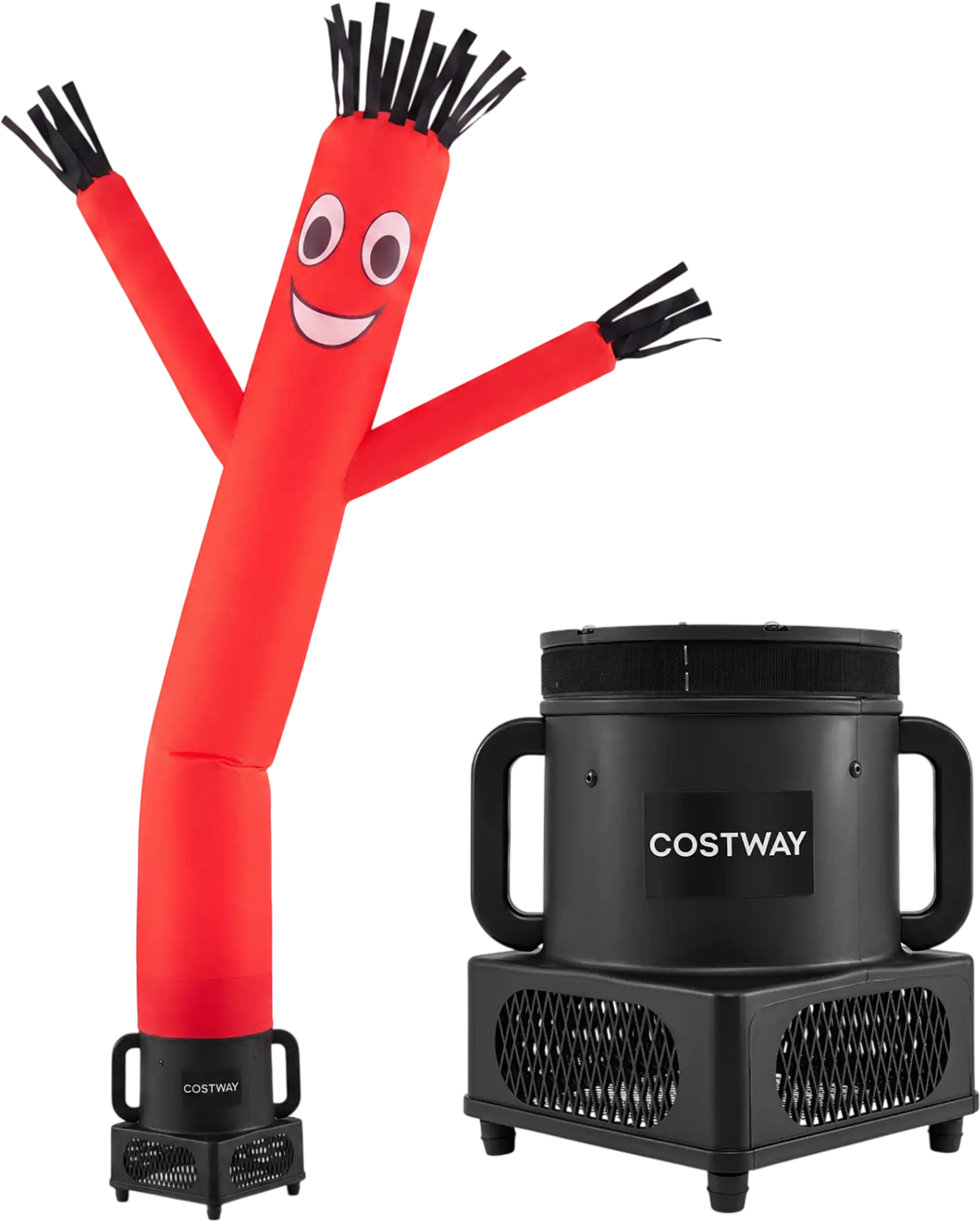 Costway 7' Inflatable Tube Man w/ Blower Outdoor Business Promotion Store 52639043 New