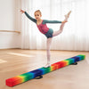 7 Feet Folding Portable Floor Balance Beam with Handles for Gymnasts-Muticolor - Gallery View 1 of 10