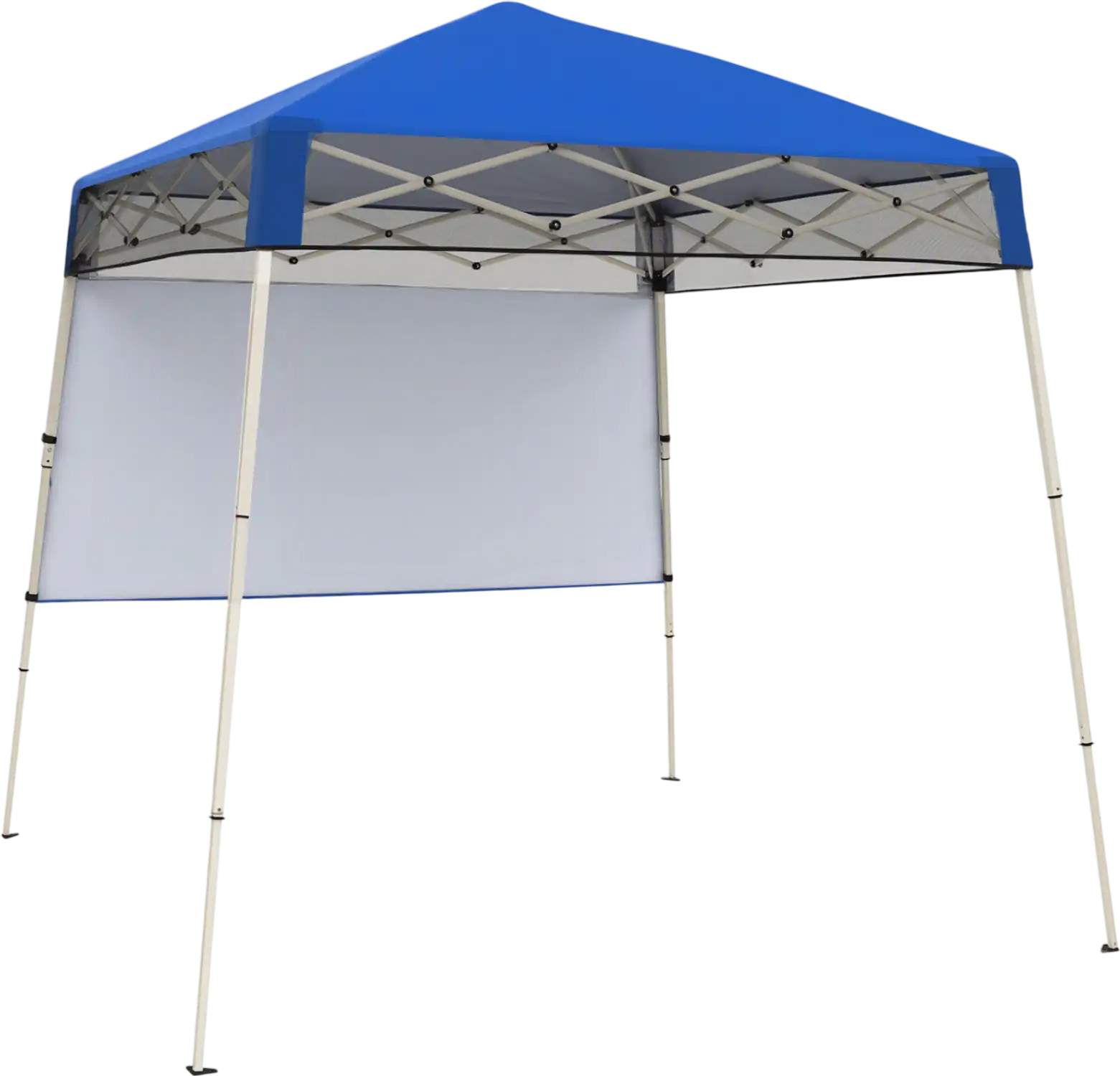 Costway 7' x 7' Pop-Up Canopy Tent Push Center Lock 34345483 New