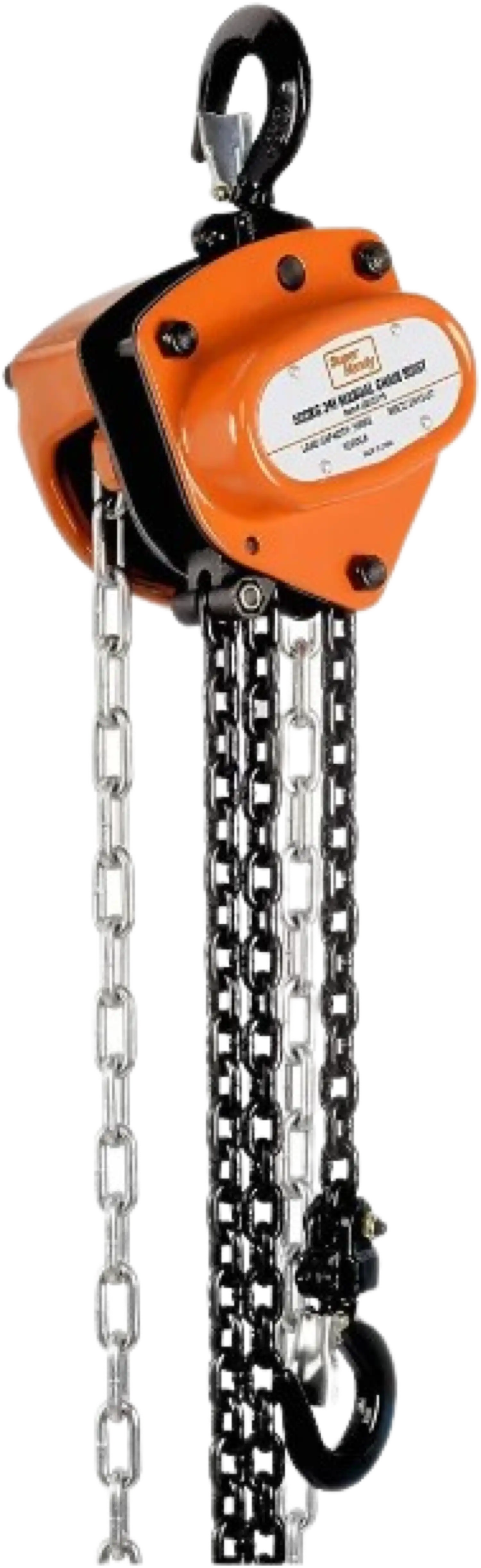 Super Handy GUT011 Aluminum Alloy 1/2 Ton Capacity Chain Operated Hoist New