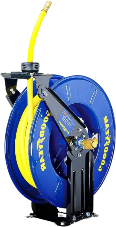 Goodyear Industrial Retractable Air Hose Reel Single Arm 1/2