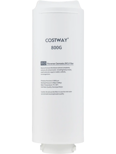 Costway 800 GPD RO Replacement Filter for AW-RB20/AW-RB05 85197339 New