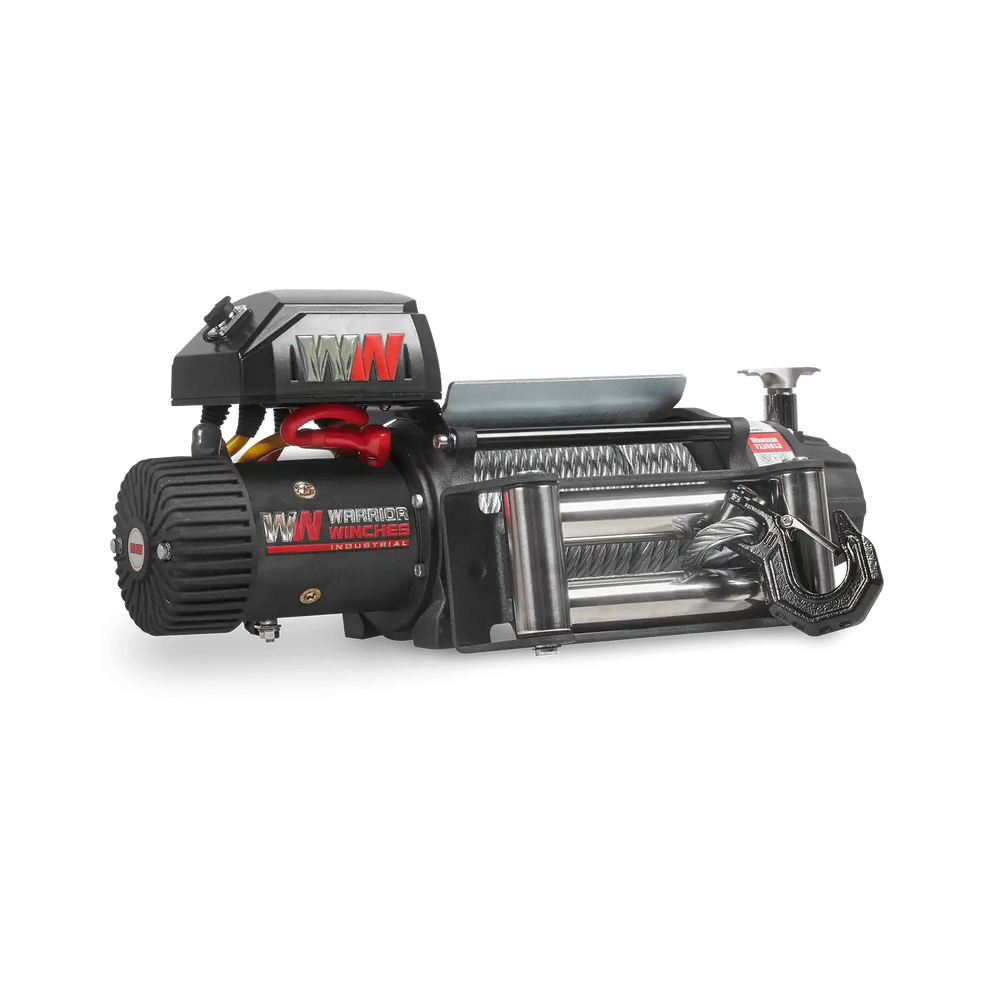 Warrior Winches T1000 Electric Winch 14,500 Lb Severe Duty 12-Volt Steel Rope New