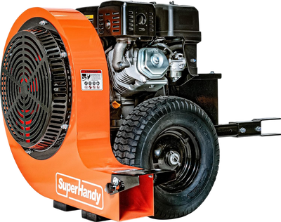 Super Handy GUO139 Tow-Behind Leaf Blower 3000 CFM Adjustable Airflow 15 HP Gas Electric Start New