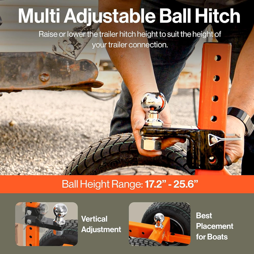 Super Handy GUO134 Trailer Dolly Electric 24V 800W Motor Adjustable Throttle 7500 Lbs. New