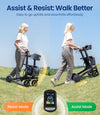 Vocic Z73 Electric Rollator Walker Folding 300 Lbs Capacity New