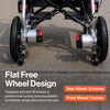 Super Handy GUT188 GoRide 2 Plus Electric Wheelchair Foldable Zero-Turn 3.7 MPH 4 Mile Range New