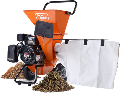 Super Handy GUO019 Wood Chipper Shredder Mulcher Ultra Heavy Duty 7HP 3 in 1 Multi-Function 3
