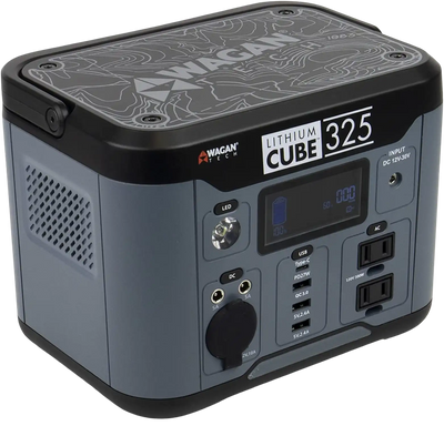 Wagan 8832 Lithium Cube 325 Portable Power Station 324Wh Backup Lithium Battery New