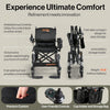 Super Handy GUT188 GoRide 2 Plus Electric Wheelchair Foldable Zero-Turn 3.7 MPH 4 Mile Range New