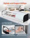 Vevor Commercial Display Case Refrigerator 1.8 Cu. Ft 5-Pan LED Lighting Temp Control New