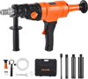 Vevor Core Drill Rig 8" Diameter Handheld with 4 Drill Bits 1800W New