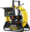 Vevor Sewer Camera 164 ft Waterproof Snake with LED Lights 4500mAh Battery New